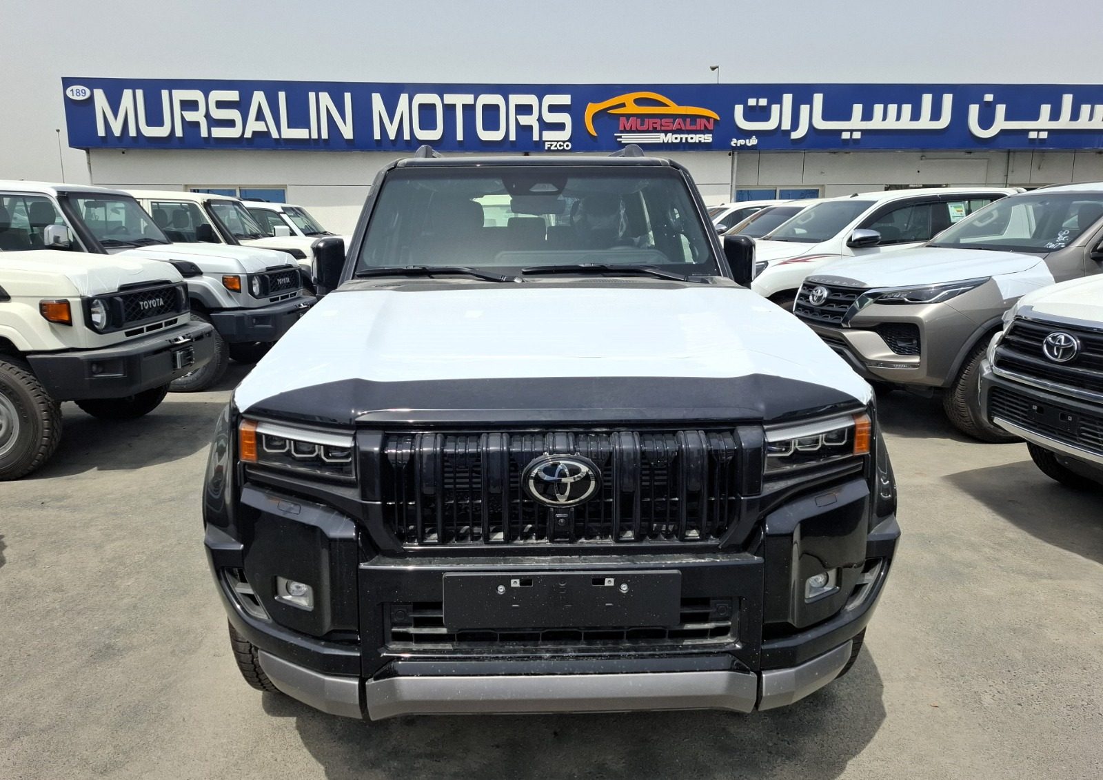Toyota Prado Luxury Turbo 2.4L 2025 Black Petrol