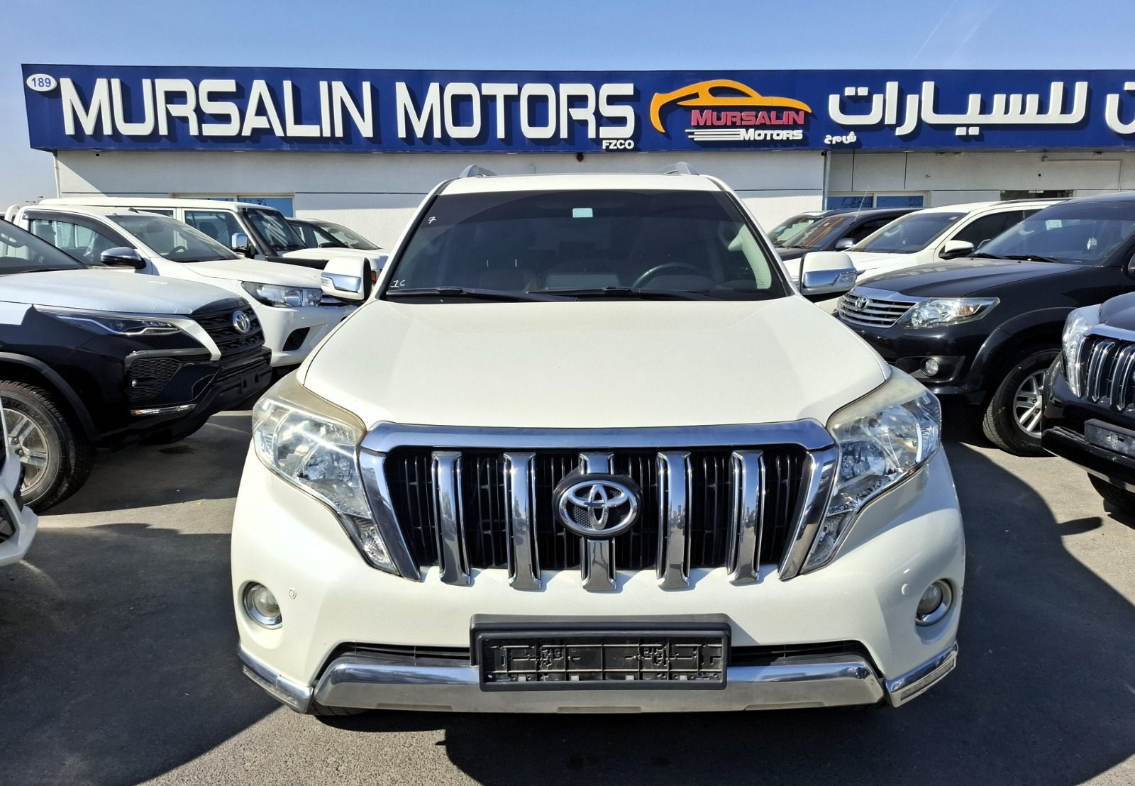 Toyota Prado VXR 2.7L 2016 White Original
