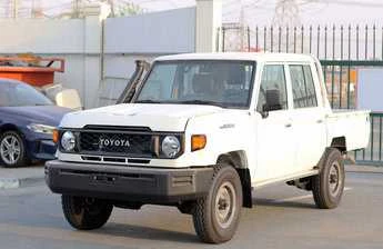 Toyota LC Hardtop DC Pickup 4.2L V6 2024 White MT Diesel With Snorkel