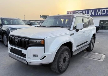 Toyota Prado Luxury 2.4L With panoramic 2026 White inside Beige