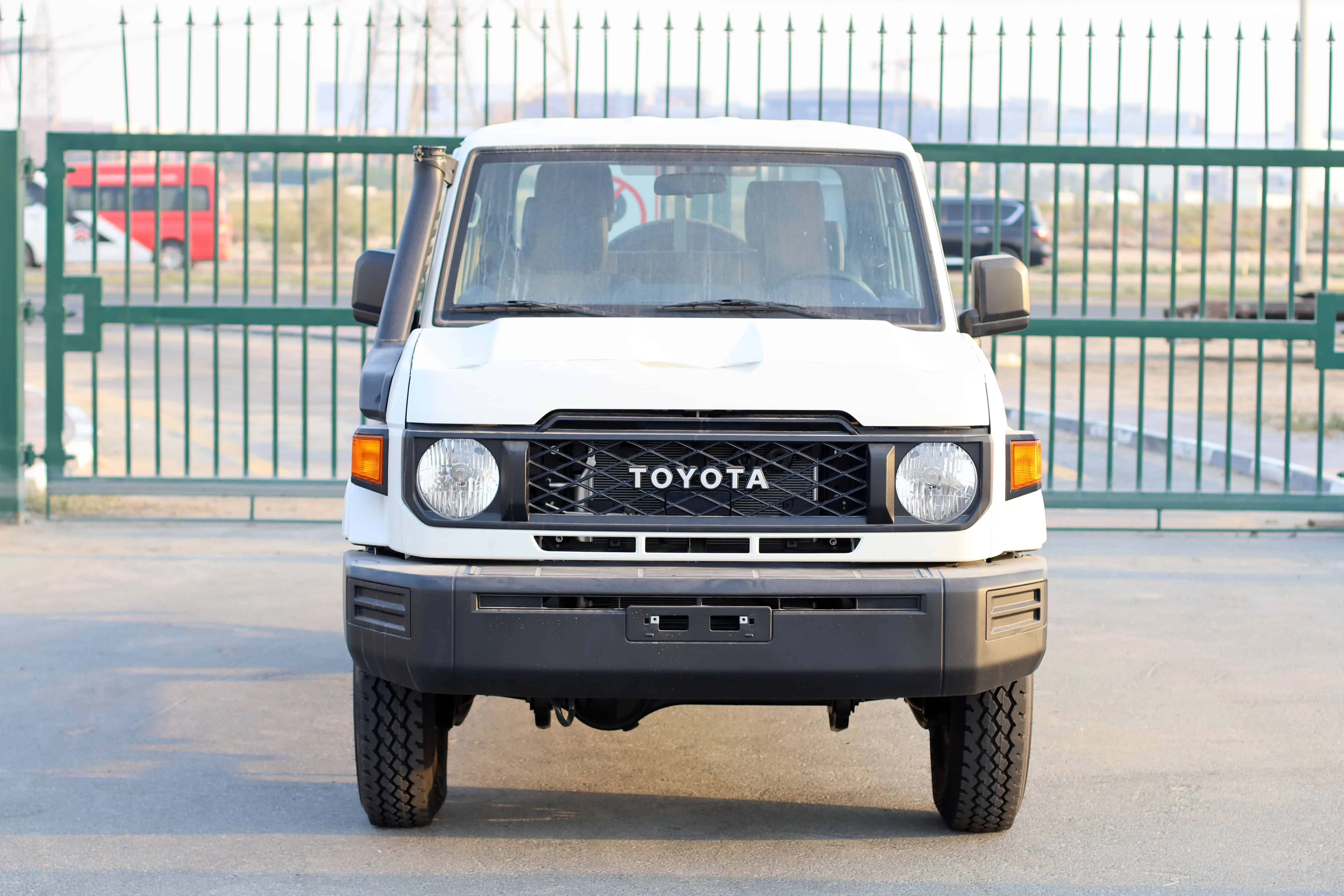 Toyota LC Hardtop DC Pickup 4.2L V6 2024 White MT Diesel With Snorkel