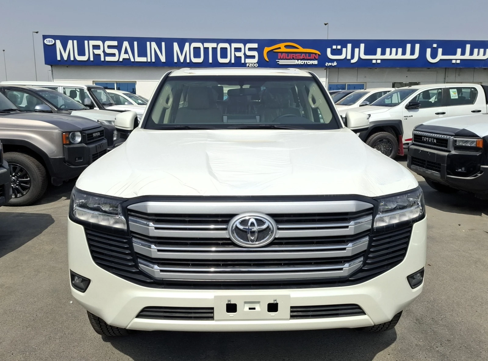 Toyota Landcruiser GXR 3.5L 2025 White Petrol GCC