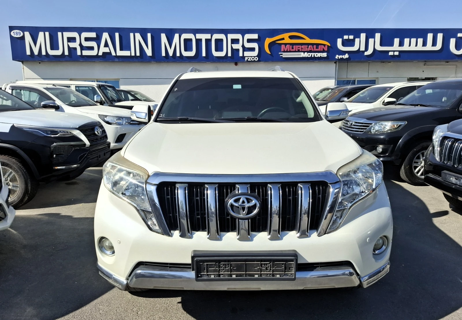 Toyota Prado VXR 2.7L 2016 White Original