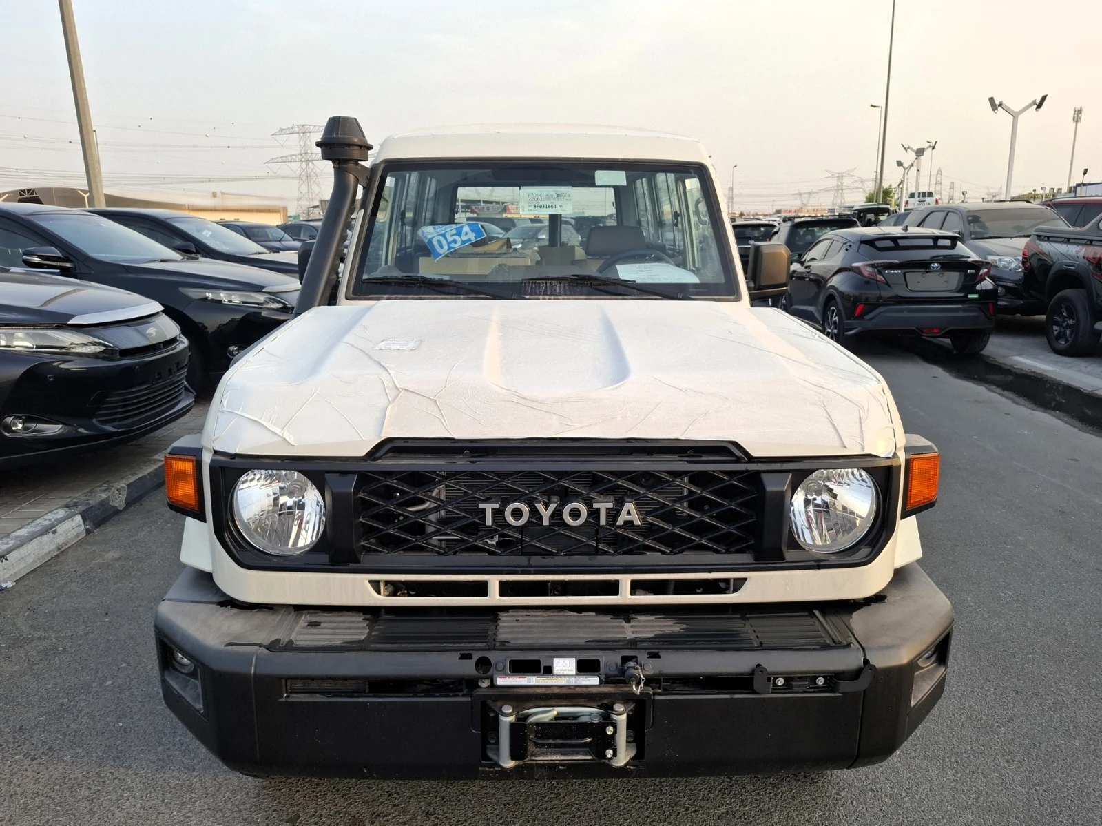 Totota LC Hardtop 3 Door 4.2L 2025 MT White Diesel (EU)