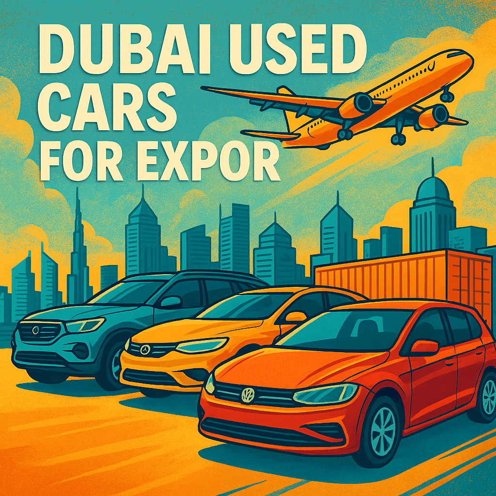 Dubai Used Cars for Export: Buying & Shipping Worldwide